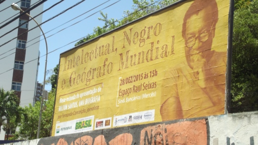 Outdoor nas ruas de Salvador divulga o lançamento